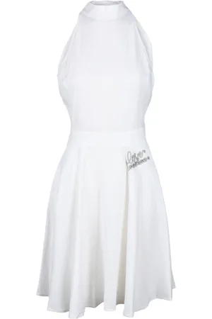 Moschino Kjole, Dame, Hvid, S, Dametøj