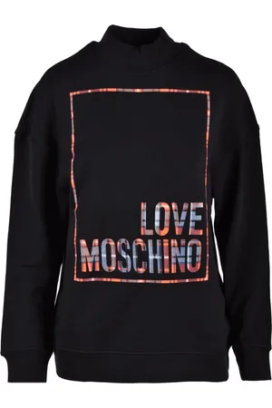 Moschino Sweathshirts & Hoodies, Dame, Sort, M, Bomuld, Top