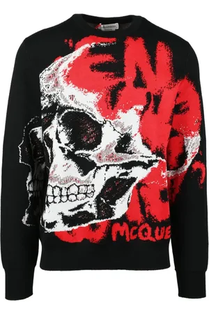 Alexander McQueen Strik, Herre, Sort, L, Bomuld, Maglia
