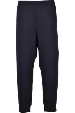 Emporio Armani Bukser, Herre, Blå, 3XL, Bomuld, Elegant Jumpsuit Bomuld Blandingsstof Elastan