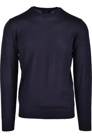 Liu Jo Strik, Herre, Blå, 3XL, Uld, Top