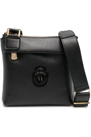 BILLIONAIRE Taske, Herre, Sort, ONE SIZE, Uld, Stilfuld Crossbody Taske