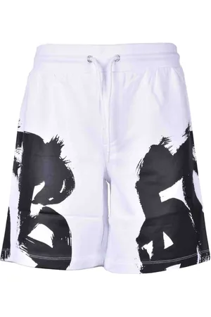 Bikkembergs Shorts, Herre, Hvid, S, Bomuld, Bermuda