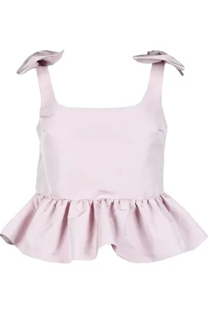 Nina Ricci Top, Dame, Lyserød, L, Polyester, Top