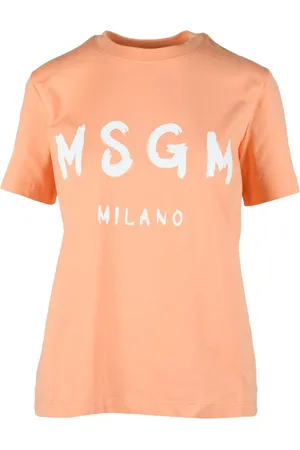 Msgm Top, Dame, Lyserød, L, Bomuld, Tshirt
