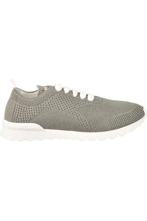 Kiton Sko, Dame, Grå, 38 1/2 EU, Uld, Sneakers