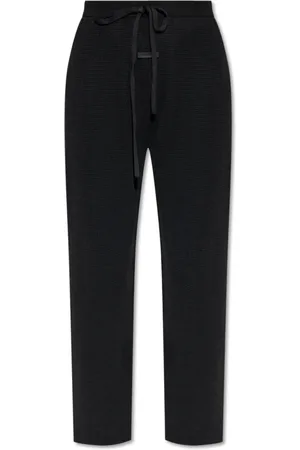 FEAR OF GOD Bukser, Dame, Sort, L, Uld, Ribbed bukser