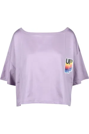 Douuod Woman Top, Dame, Lilla, S, Bomuld, Tshirt