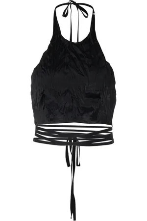 Sportmax Top, Dame, Sort, XS, Sort Tank Top