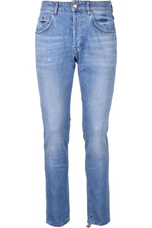 Don the Fuller Jeans, Herre, Blå, W32, Bomuld, Klassiske jeans med strækstof