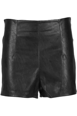 Pinko Shorts, Dame, Sort, M, Læder, Korte Shorts