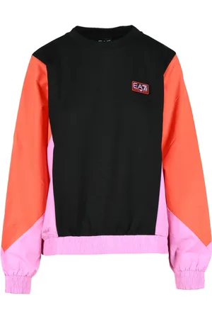 EA7 Sweathshirts & Hoodies, Dame, Flerfarvet, L, Nylon, Tshirt