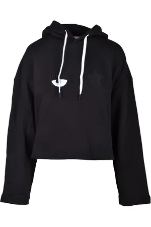 Chiara Ferragni Sweathshirts & Hoodies, Dame, Sort, XS, Bomuld, Maglia