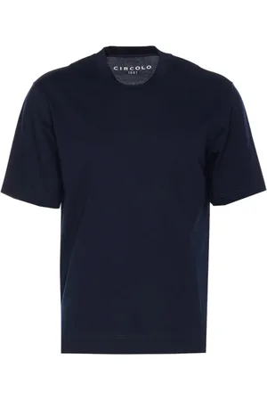Circolo Top, Herre, Blå, M, Navy Pique T-Shirt