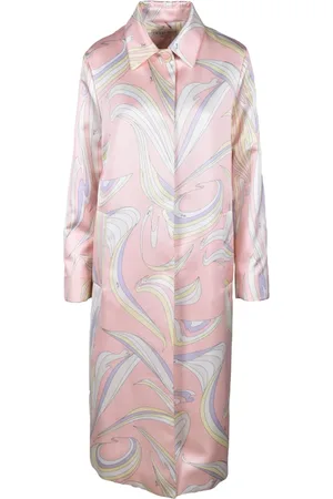 Emilio Pucci Kjole, Dame, Lyserød, S, Polyester, Yderbeklædning