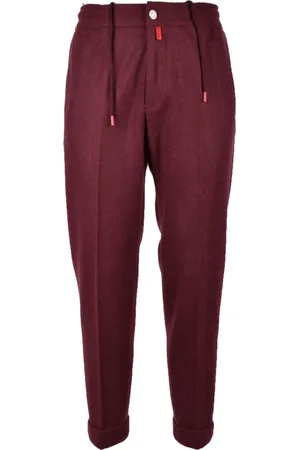 Kiton Bukser, Herre, Rød, L, Bukser