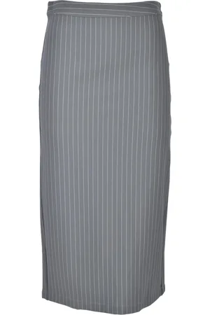 Patrizia Pepe Nederdel, Dame, Grå, M, Polyester, Nederdel