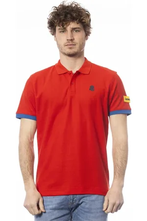 Invicta Top, Herre, Rød, 2XL, Bomuld, Klassisk Polo Shirt med Logo Detalje