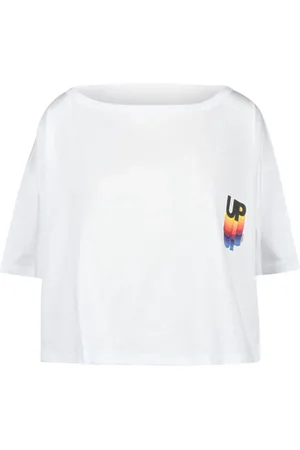 Douuod Woman Top, Dame, Hvid, S, Bomuld, Tshirt