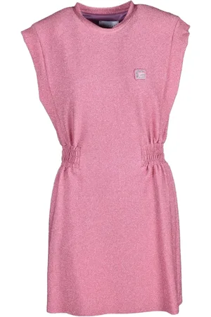 GAËLLE Kjole, Dame, Lyserød, S, Polyester, Elegant Kjole med Viskoseblanding
