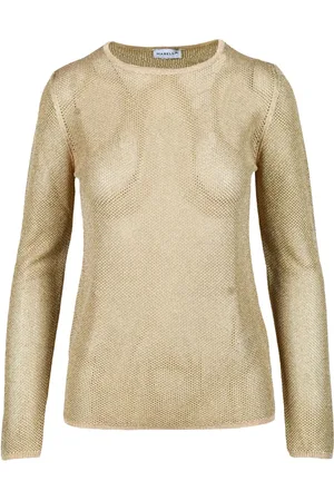 MARELLA Strik, Dame, Gul, S, Top