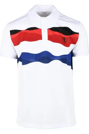 Bikkembergs Top, Herre, Hvid, M, Polyester, Polo