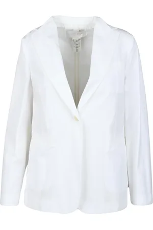 Fabiana Filippi Jakke, Dame, Hvid, XS, Bomuld, Jakke
