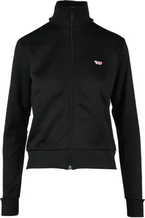 Diesel Sweathshirts & Hoodies, Dame, Sort, S, Bomuld, Maglia