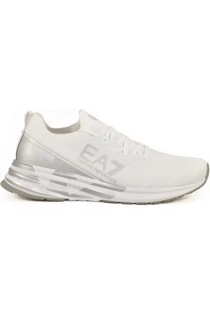 EA7 Sko, Herre, Hvid, 44 2/3 EU, Uld, Sneakers