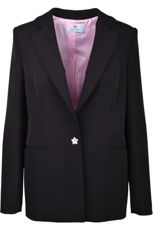 Chiara Ferragni Jakke, Dame, Sort, XS, Polyester, Jakke