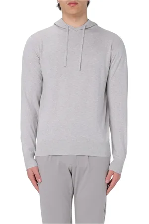 PEOPLE OF SHIBUYA Sweathshirts & Hoodies, Herre, Grå, L, Bomuld, Hooded Sweater