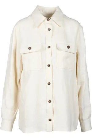Max Mara Bluser & Skjorter, Dame, , XL, Linned, Linnedskjorte