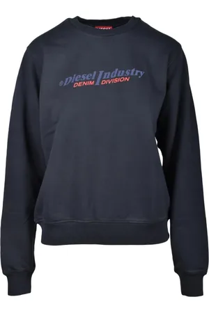 Diesel Sweathshirts & Hoodies, Dame, Sort, S, Bomuld, Maglia