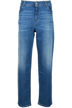 Max Mara Jeans, Dame, Blå, 3XS, Bomuld, Jeans