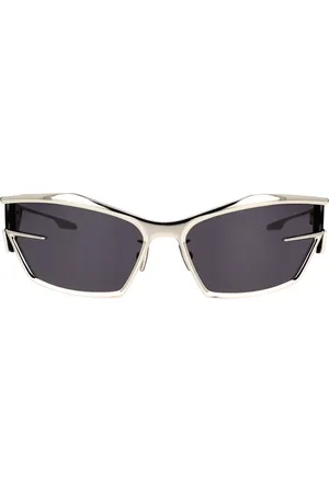 Givenchy Tilbehør, unisex, Grå, 66 MM, Kat Øje Metal Solbriller
