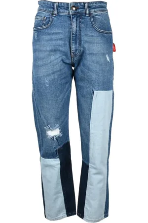 SEMICOUTURE Jeans, Dame, Blå, W28, Bomuld, Jeans