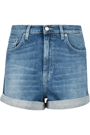 haikure Shorts, Dame, Blå, W27, Bomuld, Shorts