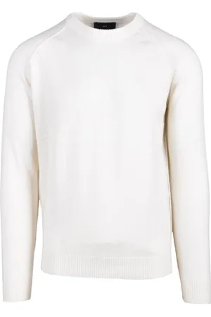 Liu Jo Strik, Herre, Hvid, 3XL, Uld, Top