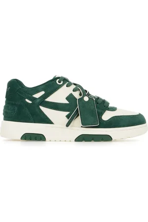OFF-WHITE Sko, Herre, Grøn, 42 EU, Casual Sneakers til hverdagsbrug