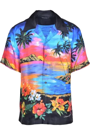 Dolce & Gabbana Skjorte, Herre, Flerfarvet, L, Skjorte