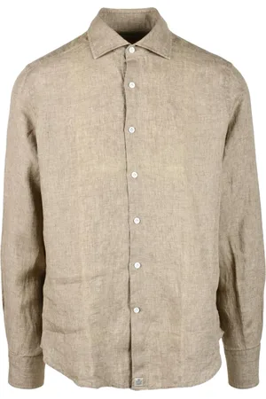 SONRISA Skjorte, Herre, , 2XL, Linned, Linnedskjorte - Afslappet stil