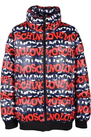 Moschino Jakke, Dame, Flerfarvet, L, Uld, Piumino