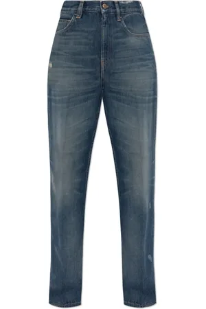 Golden Goose Jeans, Dame, Blå, W25, Bomuld, Jeans med vintageeffekt