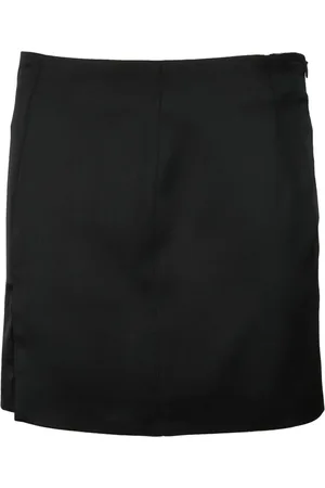NINEMINUTES Nederdel, Dame, Sort, XS, Polyester, Nederdel