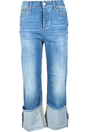 Alessia Santi Jeans, Dame, Blå, W27, Bomuld, Jeans