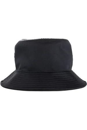 MASTERMIND Tilbehør, Herre, Sort, L, Sort Hat med Skull Print og Broderet Krem