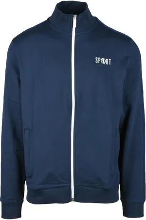 Bikkembergs Sweathshirts & Hoodies, Herre, Blå, 2XL, Bomuld, Maglia