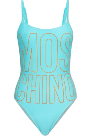 Moschino Badetøj, Dame, Blå, S, Tyl, Badedragt