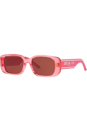 Dior Tilbehør, unisex, Lyserød, 53 MM, Wil solbriller i fuchsia og bordeaux
