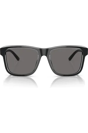 Emporio Armani Tilbehør, unisex, Sort, 56 MM, Polariserede solbriller Ea4208 605187